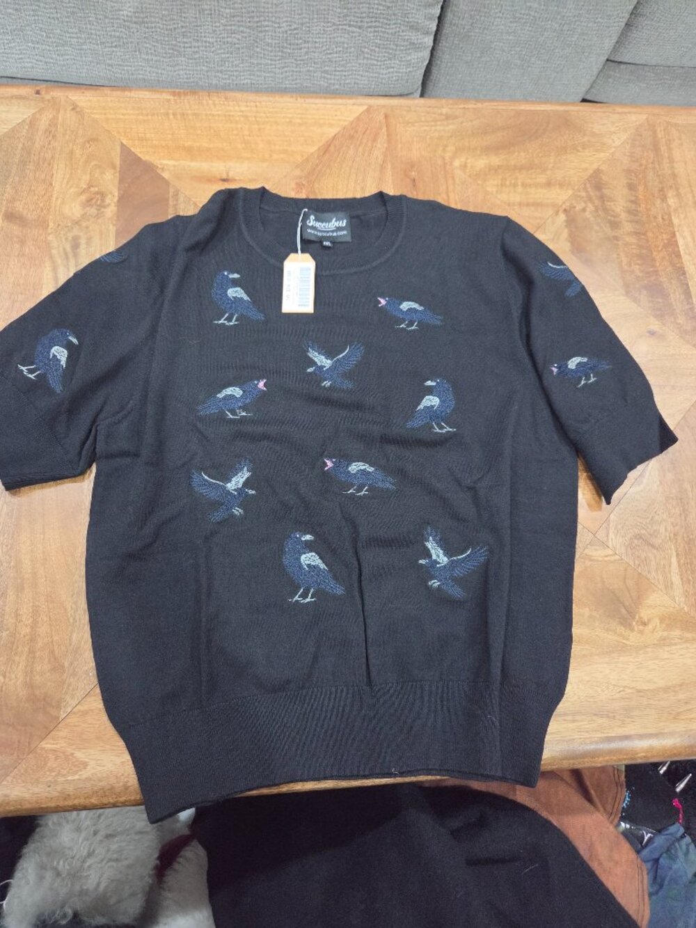 Succubus Clothing Raven Sweater size 4xl UK New